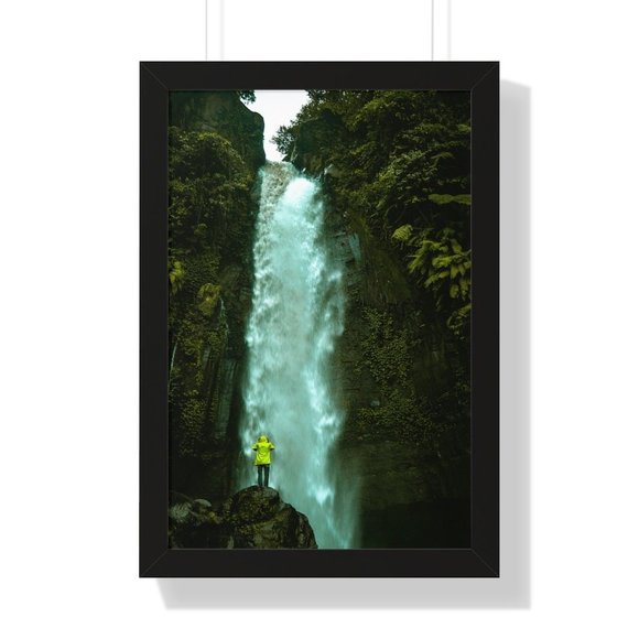 Malang, Indonesia Waterfall Wall Art Design Poster Print Decor for Home & Office - Picture 6 of 9